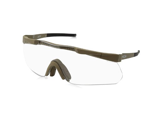Smith Optics Elite Aegis Echo Asian Fit Eyeshields, Clear/Gray, Tan 499