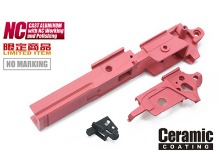 가더사 Aluminum Frame for MARUI HI-CAPA 5.1 (Standard/NO Marking/Pink)