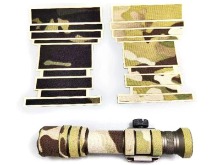 SOTAC  M600DF 스카우트 무기 라이트 전술 랩 스티커(색상선택)