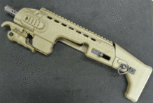              [레플리카]RONI G1 Type Carbine Conversion Kit for G17 / G18C (TAN) 
